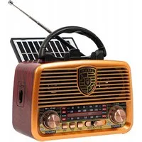 BLOW Retro-Radio (BT RA10 tragbares Solarradio)