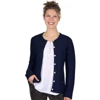 Hammerschmid Trachtenstrickjacke Trachten Strickjacke - FINNLAND - marine