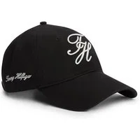 Tommy Hilfiger Baseball Cap TH SCRIPT SOFT 6 PANEL mit Logo-Stickerei, Umfang 58 cm