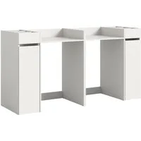 welltime Badmöbel-Set FALAS, 4-teilig, Hauswirtschaftsraum Set, Breite 190 cm, (Set, 4-St., bestehend aus: 2x Waschmaschinenumbauschrank und 2x Standregal), Kombination, Set, Bad-Kombi, Bad, Organizer, Rollregal, Umbauschrank