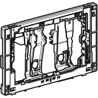 Geberit Schwenkrahmen für DuoFresh Modul mit manueller Auslösung anthrazit, 243974BZ1 243974BZ1