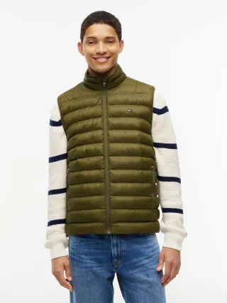 PACKABLE RECYCLED VEST Huntsman Green - Gr. - M