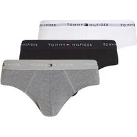 Tommy Hilfiger Underwear Slip 3P BRIEF DTM (Packung, 3-St., 3er) mit Logo-Elastikbund