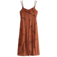 Next Midikleid Durchgeknöpftes Midikleid (1-tlg)