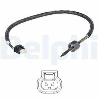 Delphi Abgastemperatursensor Mercedes C-Klasse Cls E-Klasse Glc