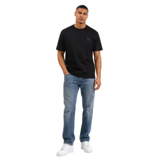 Boss - "Tames 10" T-Shirt für Herren, Übergroß (Schwarz)