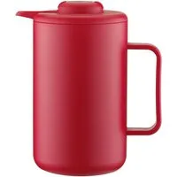 Bodum Isolierkanne Bistro, Kunstoff, mit Edelstahlkern, Fassungsvermögen 1 Liter