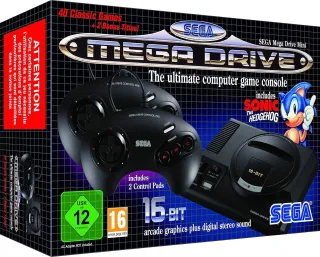 Sega Mega Drive Mini schwarz