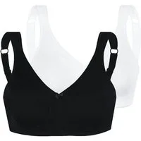 Sassa Sport-BH (2er Pack) Funktioneller Soft-BH ohne Bügel