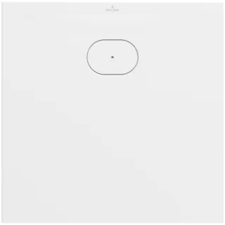 Villeroy & Boch Quadratische Duschwannen Ecora UDA808 0ERA1SV 800x800x35mm Quadrat Stone White, UDA8 UDA8080ERA1SVRW