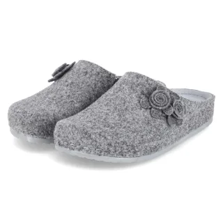 Kaerlek Pantoffeln NANA - Gr. 36 - Grau - Filz