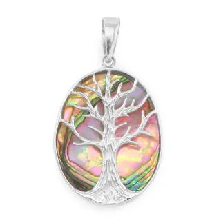 Lebensbaum Anh?nger aus 925 Silber
