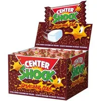 CENTER SHOCK Süßigkeit, Center Shock Cola extra saurer Kaugummi mit flüssiger Füllung 400g
