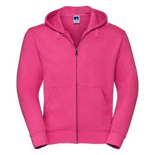 Russell - "Authentic" Sweatshirt mit Kapuze für Herren (Fuchsie)