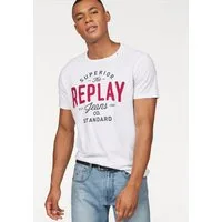 Replay T-Shirt mit Markendruck