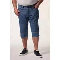 Men Plus Bermudas 3/4-Jeans Denim 5-Pocket Elastikbund