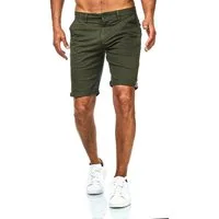 D'MARO Chinoshorts Kurze Hosen Herren - Shorts Männer - Sommer-Hose Elasthan, Bermuda, Casual