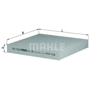 Mahle Innenraumfilter Renault Laguna Vel LA136