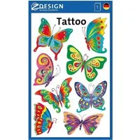 Avery Zweckform Kindertattoo Avery Zweckform - Tattoo Aufkleber - Schmetterling - 56742