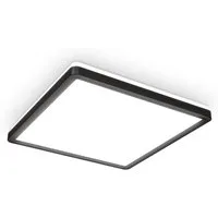 B.K.Licht Panel, LED fest integriert, Neutralweiß, Deckenleuchte, 18 Watt, ultra-flach, indirektes Licht, neutralweiß