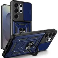 betterfon Handyhülle für Samsung Galaxy S26 Ultra Hülle mit Kameraschutz-Ringhalter, Outdoorhülle mit Smartstand und Silikonkern