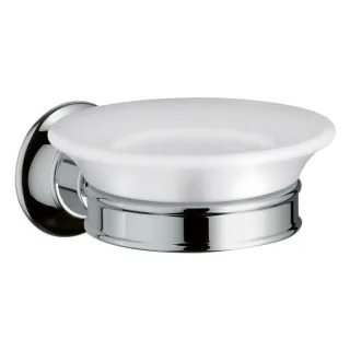 hansgrohe Seifenschale Axor Montreux 42033000 Keramik, Halter Metall, chrom