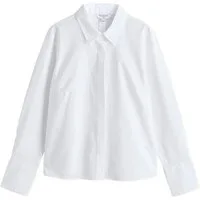 Next Langarmhemd Essential Stretch-Langarmshirt für vollere Brust (1-tlg)