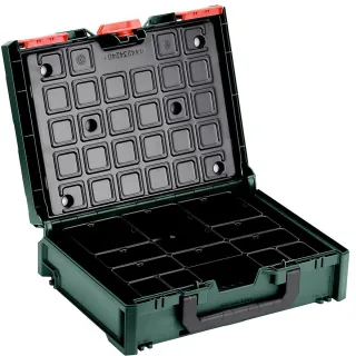Metabo metaBOX 118 Organizer mit 12 Sortimo Einsatzboxen - 626897000