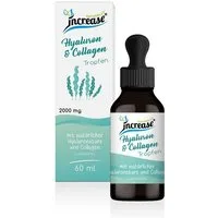 increase NATURALLY Liposomales Hyaluron & Collagen - 2000mg pro Tag Tropfen, 60 ml