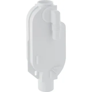 Geberit Siphonkörper weiß zu Wandeinbausiphon für Waschmaschine 862173111