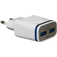 Sunix Sunix 2.1A Schnellladegerät Dual Port 2xUSB + 1.2M Micro-USB Kabel Handy-Netzteile