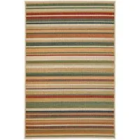 Andiamo Teppich Sedona Streifen, rechteckig, Höhe: 5 mm, Flachgewebe, gestreift, In- und Outdoor geeignet