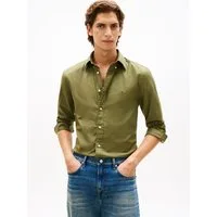 Tommy Hilfiger Businesshemd FLEX POPLIN SOLID Regular Fit Flex Cotton