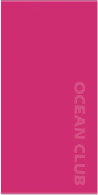 LIVING DREAMS - Uni-Jac.Vel.Strandtuch pink - Gr. - 100