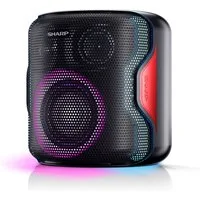 Sharp PS-921(BK) Party-Lautsprecher (A2DP Bluetooth, Bluetooth, AVRCP Bluetooth, 130 W)