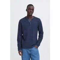 Blend T-Shirt BHKEVO tee aus Baumwollmischung, Regular Fit, mit V-Ausschnitt