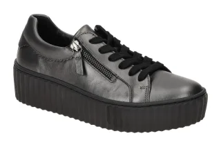 Gabor 53.200.69 Grau Antiksilber Sneaker mit herausnehmbarer Innensohle