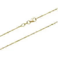 Unique Goldkette Zarte Singapurkette aus 375er Gold GC0013