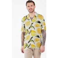 Key Largo Kurzarmhemd MSH KLCITRON 1/2 patterned (1-tlg)