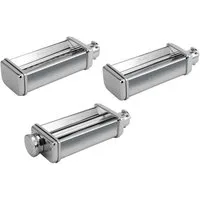 KENWOOD Nudelwalzenvorsatz Pasta-Set für Lasagne, Spaghetti und Fettuccine MAX980ME, Zubehör für Kenwood Küchenmaschinen