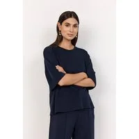 soyaconcept Rundhalsshirt SC-BANU 231 aus Viskosemischung mit Modal, Polyester und Elasthan, pflegeleicht