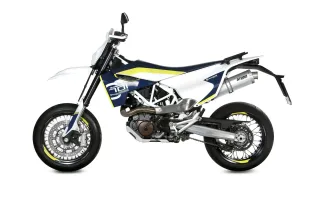 Sport Auspuff Edelstahl Oval Storm by MIVV Husqvarna 701 Supermoto/Enduro Bj. 2017-2020 EURO4 +ABE