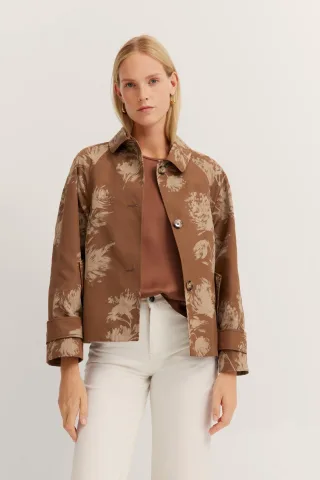 Bugatti Damen Jacke mit Umlegekragen