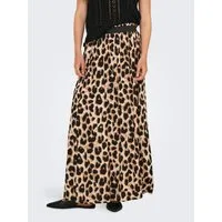 ONLY Maxirock ONLVENEDIG AOP LIFE LONG SKIRT Viskose, wadenlang