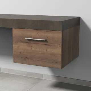 Sanipa Anbau-/Solitärschrank 2morrow (G2231) 340x500x520 Eiche-Tabak G223150
