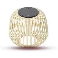 LUUK Studio LED Solarleuchte SOLIS, LED fest integriert, warmweißes Licht (2700 K), Tageslichtweiß, Kabellose LED Laterne mit herausnehmbaren Solarmodul