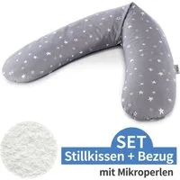 Theraline Stillkissen Das Original - Sternenhimmel, 2-tlg., Lagerungskissen / Seitenschläferkissen inkl. Bezug (Baumwolle) 190 cm