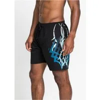 bonprix Badeshorts elastischer Bund mit Ösen und Bindebändern, mit separater Münztasche