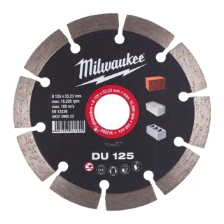 Milwaukee - DIAMANTTRENNSCHEIBE DU125 - 4932399522