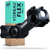 AARON Lenkervorbau Stem Flex Fahrrad Vorbau Verstellbar Aluminium MTB Trekking 31,8 mm